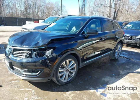 2018 Lincoln Mkx Reserve z USA, uszkodzony, nr VIN 2LMPJ8LP1JBL38719